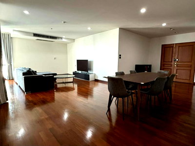 Condos for rent : For Rent : Grand Langsuan Condo near BTS Chidrom *Corner 3Bedroom* at Line : @homefinder
