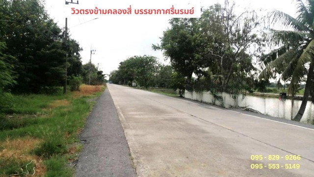 รูป ขายที่ดิน 19-3-80 ไร่ หน้ากว้าง 1,284 เมตร ติดถนนเลียบคลองสี่ (ฝั่งตะวันออก)ใกล้วงแหวนกาญจนภิเษก คลองหลวง ปทุมธานี - รูปที่ 3/8