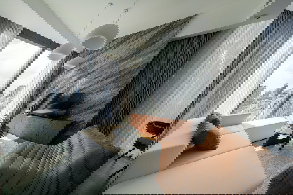 รูป เช่าด่วน ! The Estelle Phrom Phong, วิวแม่น้ำ/วิวเมือง, 1 นอน, 1 น้ำ, ชั้นสูง30+, ห้องหายาก, ส่วนกลางอลังการ !Code C20230500003 แต่งครบ, สไตล์โมเดิร์น - รูปที่ 9/14