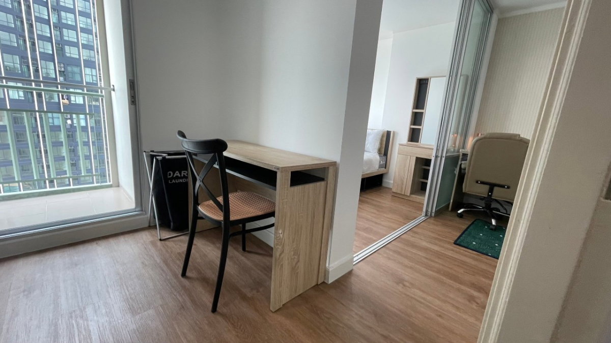 รูป ให้เช่าห้องสวย แต่งพร้อม เฟอร์ครบ วิวดี ใกล้ ARL และ MRT สถานีหัวหมาก - รูปที่ 7/12