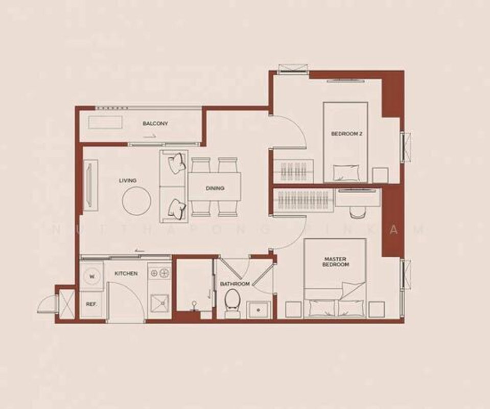 รูป WS6873 🏙 ให้เช่า Metris District Ladprao ใกล้ MRT พหลโยธิน เพียง 32,000 บาท / เดือน - รูปที่ 23/23