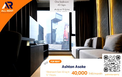Condos for rent Wattana Wittaya Academy : Ultimate Luxury Landmark 🔥 Ashton Asoke for Rent | Direct Access to BTS Asoke & MRT Sukhumvit | Prime Asoke CBD Location