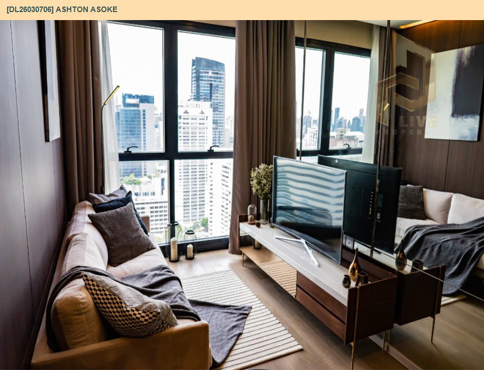 รูป DL26030706 ให้เช่าคอนโด แอชตัน อโศก (Ashton Asoke) ใกล้ MRT สุขุมวิท พร้อมเข้าอยู่ โทรด่วน 0614453194 LineID @162cjixi - รูปที่ 5/10