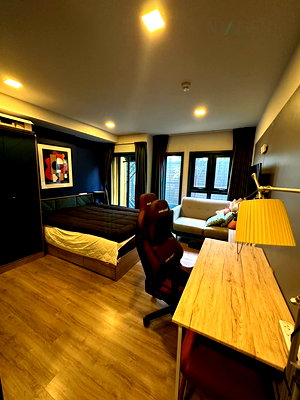 Condos for rent Khlong Toei : For Rent Condo THE BASE SUKHUMVIT 50 Building A, Floor 2,Studio, Room size 24.00 sqm