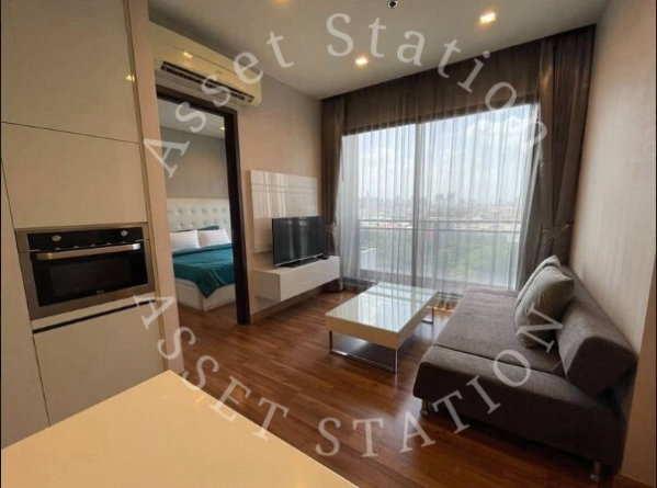 รูป 💎Luxury Condo💎Ivy Ampio คอนโดหรูแต่งสวย เฟอร์ครบ พร้อมเข้าอยู่ ใกล้ MRT ศูนย์วัฒนธรรม✨ - รูปที่ 2/8