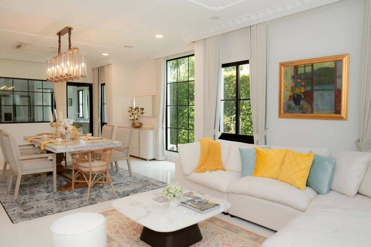 รูป P0464/ขายด่วน บ้านหรูนันทวัน พระราม 9 – กรุงเทพกรีฑาตัดใหม่ แปลงหัวมุม เฟอร์ครบ ปรับราคาพิเศษเหลือ 36 ล้านบาท - รูปที่ 11/18