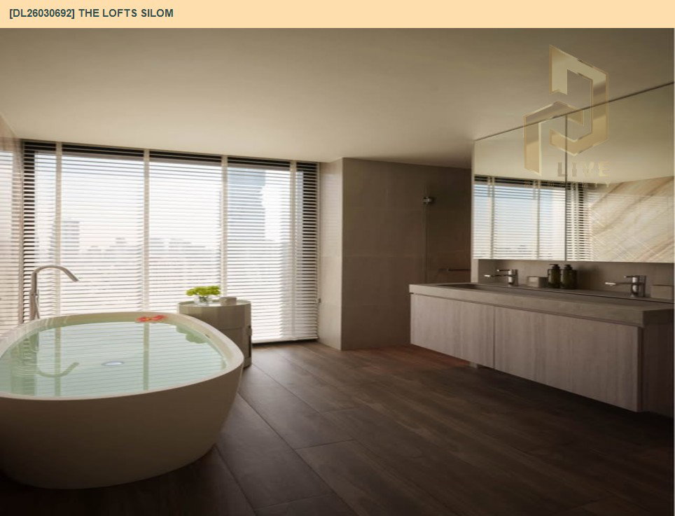 รูป DL26030692 ให้เช่าคอนโด เดอะ ลอฟท์ สีลม (The Lofts Silom) ใกล้ BTS สุรศักดิ์ พร้อมเข้าอยู่ โทรด่วน 0653619502 LineID @897iyzll - รูปที่ 15/18