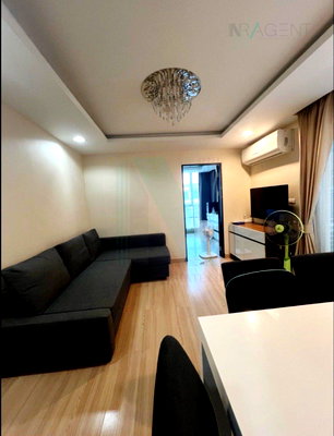 ขายคอนโด : ขายคอนโด เดอะ คริส เอ็กซ์ตร้า 5 อาคาร 1 ชั้น 3 1 ห้องนอน ขนาด 36 ตรม ใกล้ โรบินสัน รัชดา