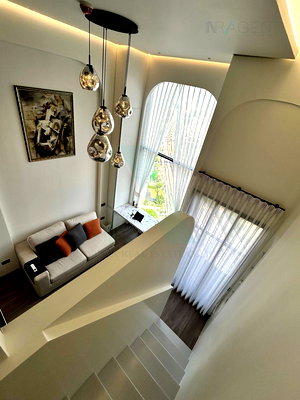 คอนโดให้เช่า : 🔺 ให้เช่าคอนโด โซ ออริจิ้น เกษตร อินเตอร์เชนจ์ อาคาร 1 ชั้น 21 Duplex ขนาด 34 ตรม ใกล้ BTS ม.เกษตร