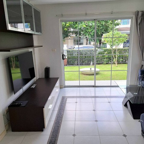 รูป HR3315ให้เช่าบ้านเดี่ยว หมู่บ้านมัณฑนา อ่อนนุช-วงแหวน 1 (ถ.สุขาภิบาล 2) บ้านสวยพร้อมอยู่ เฟอร์นิเจอร์ Build-in ทั้งหลัง ทำเลเงียบสงบ เป็นส่วนตัวสูง - รูปที่ 2/29