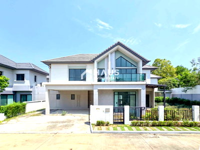 บ้านเดี่ยว บิ๊กซี ราชพฤกษ์ : 🚨 ทุบราคาบ้าน 100 วา! แปลงริมต่อเติมเต็ม (ห้องนอนผู้สูงอายุ+ห้องน้ำในตัว) โคตรคุ้ม🔥 ขายบ้านเดี่ยว บางกอก บูเลอวาร์ด พระราม 5 🔥 / 4 ห้องนอน #HRM5061