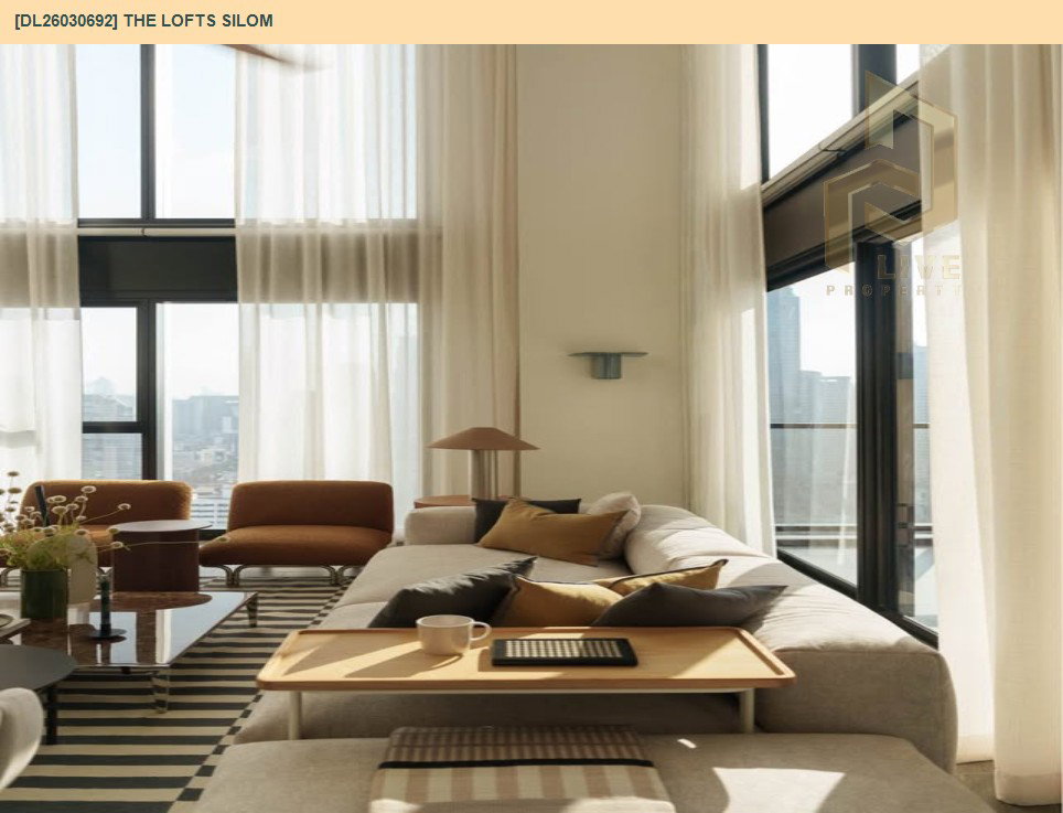 รูป DL26030692 ให้เช่าคอนโด เดอะ ลอฟท์ สีลม (The Lofts Silom) ใกล้ BTS สุรศักดิ์ พร้อมเข้าอยู่ โทรด่วน 0653619502 LineID @897iyzll - รูปที่ 6/18
