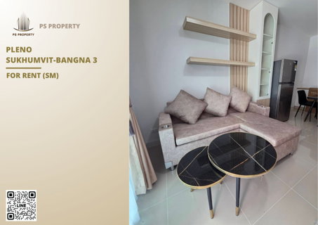รูปภาพ Townhouse for rent 📍 Pleno Sukhumvit-Bangna 3 📍 3 bedrooms, 2 bathrooms, fully furnished and equipped with appliances.