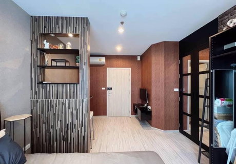 รูปภาพ ให้เช่าห้องคอนโด ครัวปิด studio ที่ Ideo Mobi Sukhumvit Eastgate Btsบางนา