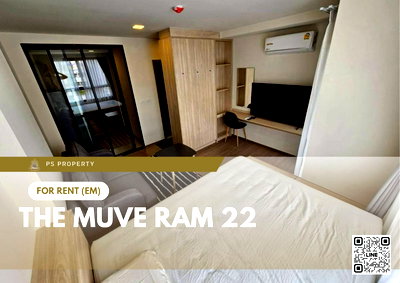 เช่าคอนโด รามคำแหง 24 : ขายด่วน ✨ THE MUVE Ram 22 ✨ เฟอร์นิเจอร์ และ เครื่องใช้ไฟฟ้าครบ ใกล้ BTS