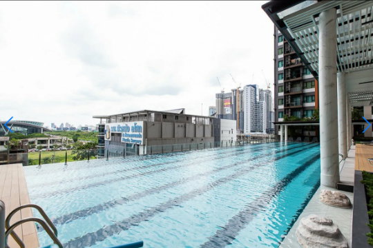 รูป คอนโดให้เช่า 1 ห้องนอน ในโครงการ ไลฟ์ อโศก - รูปที่ 11/11