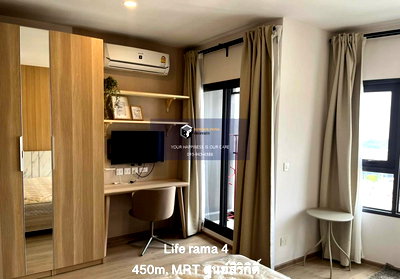 Condos for rent : Life Rama4 - Asoke | 🚝Near BTS Phrom Phong #2026030714115 #FC