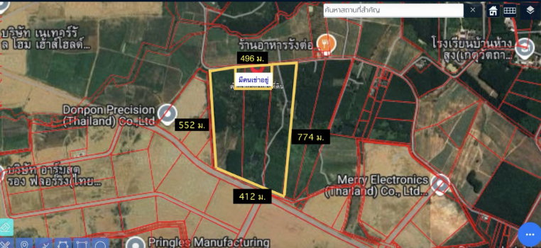 รูป ขาย ที่ดิน 150 ไร่ ศักยภาพสูง ติดนิคมโรจนะ หนองใหญ่ ชลบุรี - รูปที่ 4/4