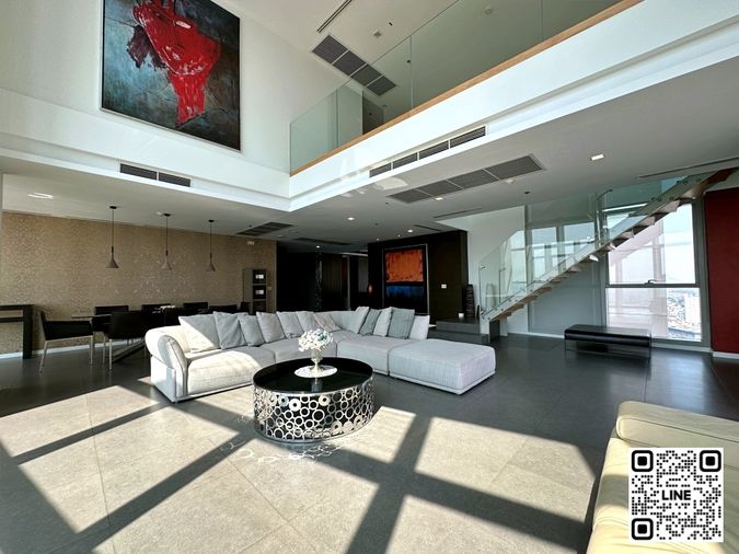 KT0306📲LineID @556ryccg🌅Duplex 328ตรม 4ห้องนอน 1ห้องแม่บ้าน The River เจริญนคร ชั้นสูง วิวแม่น้ำเจ้าพระยา และ โรงแรมShangri-La