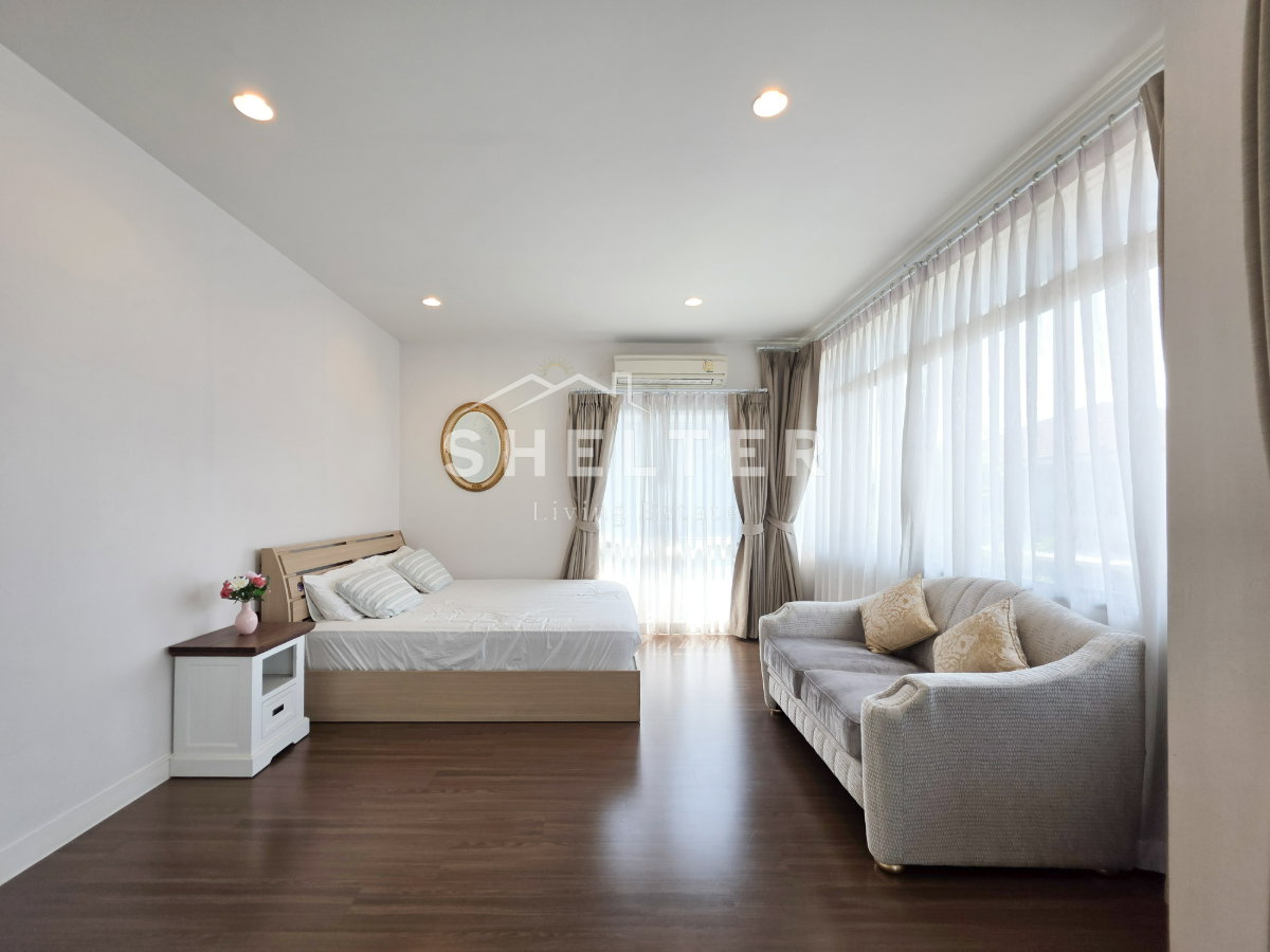 รูป บ้านเดี่ยว ให้เช่า พร้อมเข้าอยู่ทันที เฟอร์ครบ ใกล้โรงเรียนนานาชาติเวลลิงตัน 🏫 - รูปที่ 22/32