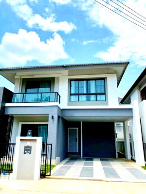 Houses for rent Montfort College Secondary Section : For Rent: Baan Kanjanok 12 Phase 3, Land 42 sq.wa, 155 sqm, 3 bedrooms, New house