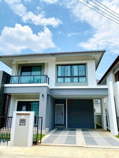  ปล่อยเช่า บ้านกาญจน์กนก 12  เฟส3 , ที่ดิน 42ตรว. 155ตรม, 3 ห้องนอน บ้านใหม่