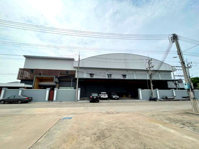 โรงงาน นิคมสินสาคร : ขายที่ดินพร้อมโกดัง + บ้านหรู บนที่ดิน 3 ไร่ ถนนเศรษฐกิจ นาดี เมือง สมุทรสาคร