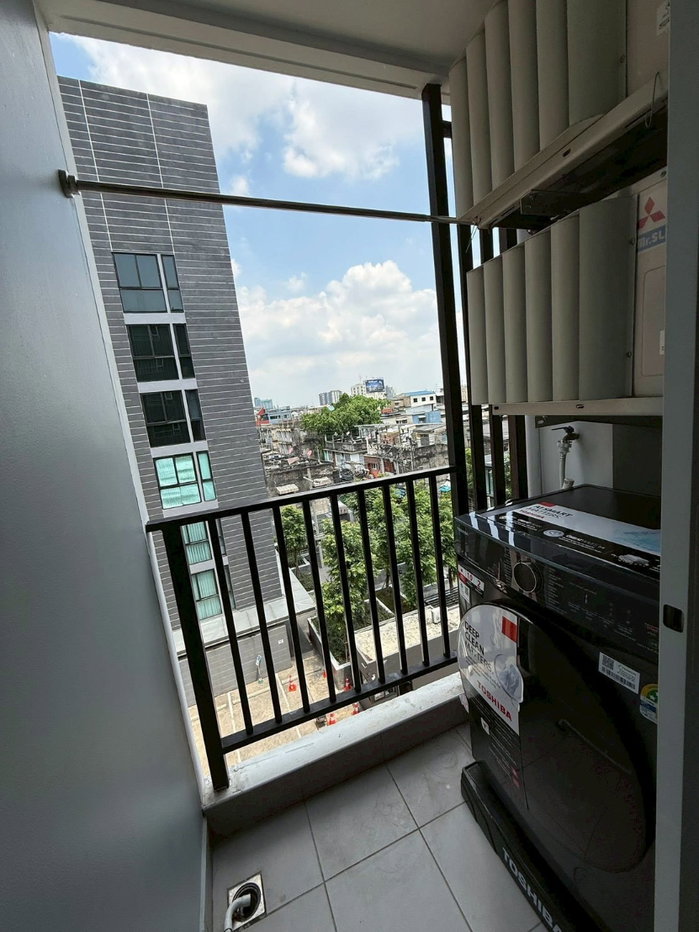 รูป MN3469 ให้เช่าคอนโด ไรย์ ตลาดพลู พร้อมเข้าอยู่ 1 พ.ค. 69 นี้ - รูปที่ 6/10