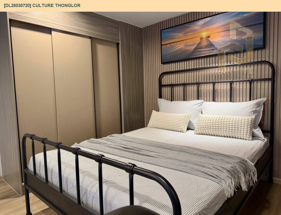 รูป DL26030720 ให้เช่าคอนโด คัลเจอร์ ทองหล่อ (Culture Thonglor) ใกล้ - พร้อมเข้าอยู่ โทรด่วน 0614453194 LineID @162cjixi - รูปที่ 3/9