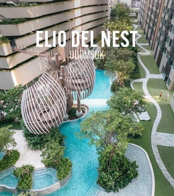 รูป FOR RENT ：  Elio Del Nest 🔥PRICE 🔥 25,000 BAHT/Month 🔥line :@190evxgl - รูปที่ 16/16