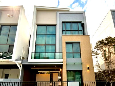 บ้านเดี่ยว ม.เกษมบัณฑิต พัฒนาการ : ขายบ้านแฝด เอสทารา เฮเว่น พัฒนาการ 20 เนื้อที่ 42.90 ตร.ว. 220 ตร.ม. 3 ชั้น แต่งครบ พร้อมอยู่ ใกล้อ่อนนุช ทองหล่อ เอกมัย