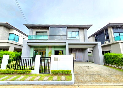 บ้านเดี่ยว บางกรวย นนทบุรี : ขาย บ้านเดี่ยว Bangkok Boulevard Rama 5 พระราม 5 บ้านใหม่ ไม่เคยเข้าอยู่ ทำเลศักยภาพ