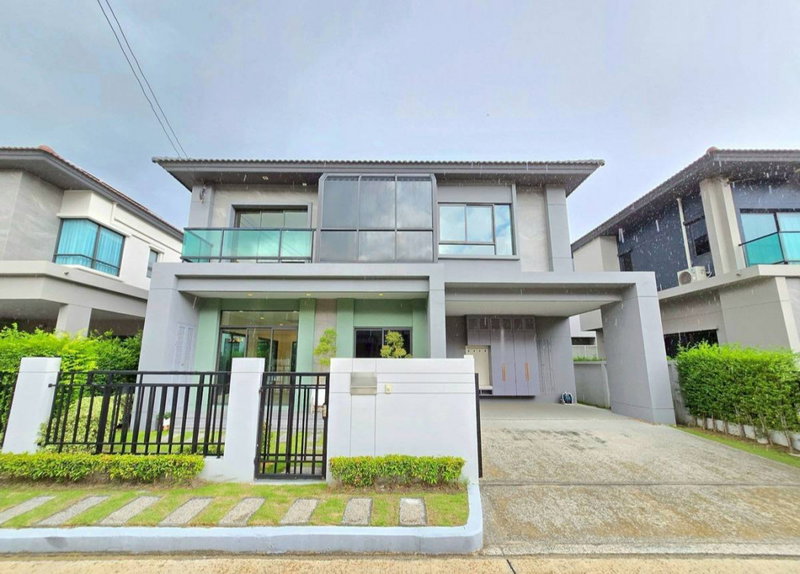 ขายบ้านเดี่ยว : ขาย บ้านเดี่ยว Bangkok Boulevard Rama 5 พระราม 5 บ้านใหม่ ไม่เคยเข้าอยู่ ทำเลศักยภาพ