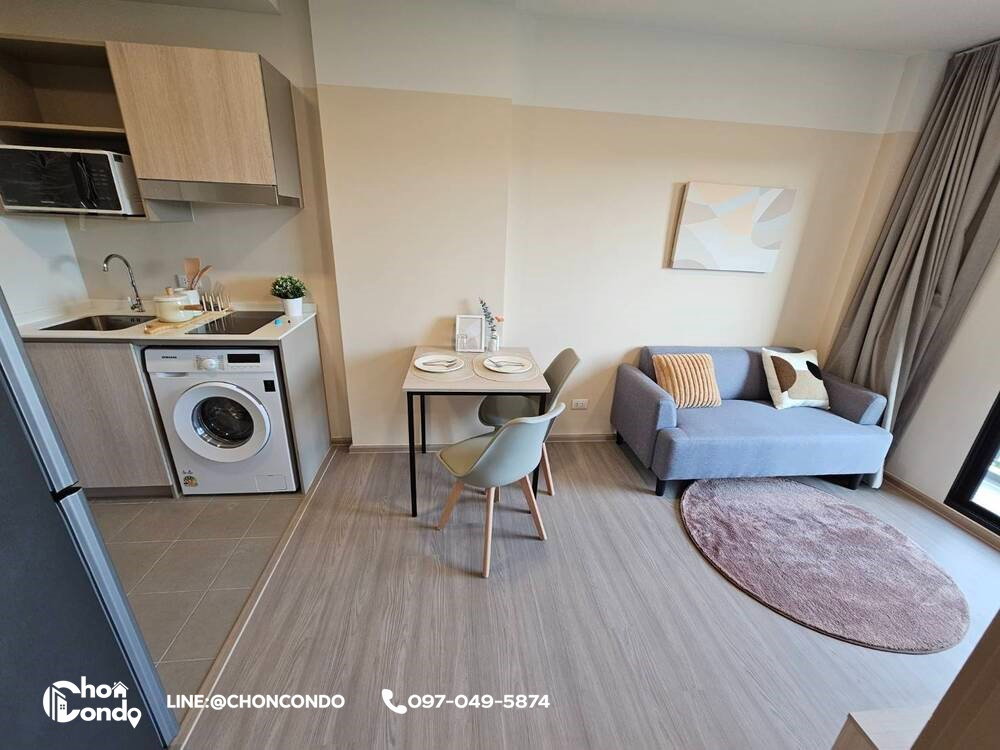 รูป DCondo Sense ชั้น4 ตึกB ------------ ตกแต่งสวย ------------Tel 097-049-5874 (Line: @choncondo มี@ด้วย) - รูปที่ 9/22