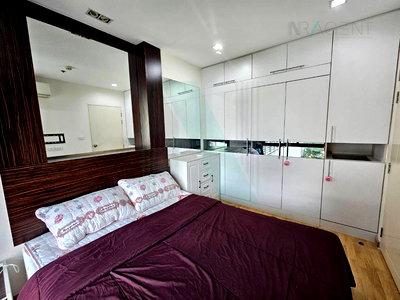 คอนโดให้เช่า : 🎊 ให้เช่าคอนโด คาซ่า คอนโด อโศก-ดินแดง อาคาร 1 ชั้น 5 1 ห้องนอน ขนาด 31.00 ตรม ใกล้ โรงพยาบาลพระราม 9