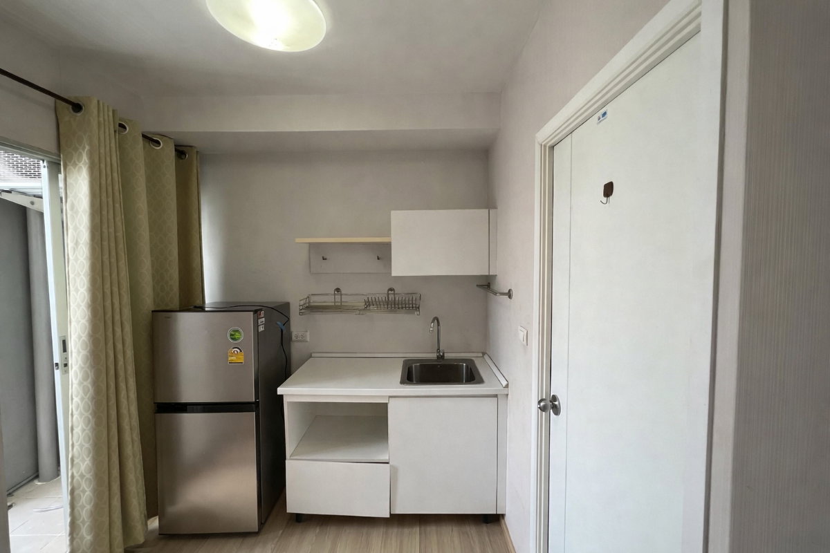 รูป พลัมคอนโด ลาดพร้าว 101 Studio ชั้น 3 ตึก A ขนาด 23 ตร.ม. เช่า 7,500 บาท/เดือน Ready to move in - รูปที่ 6/7
