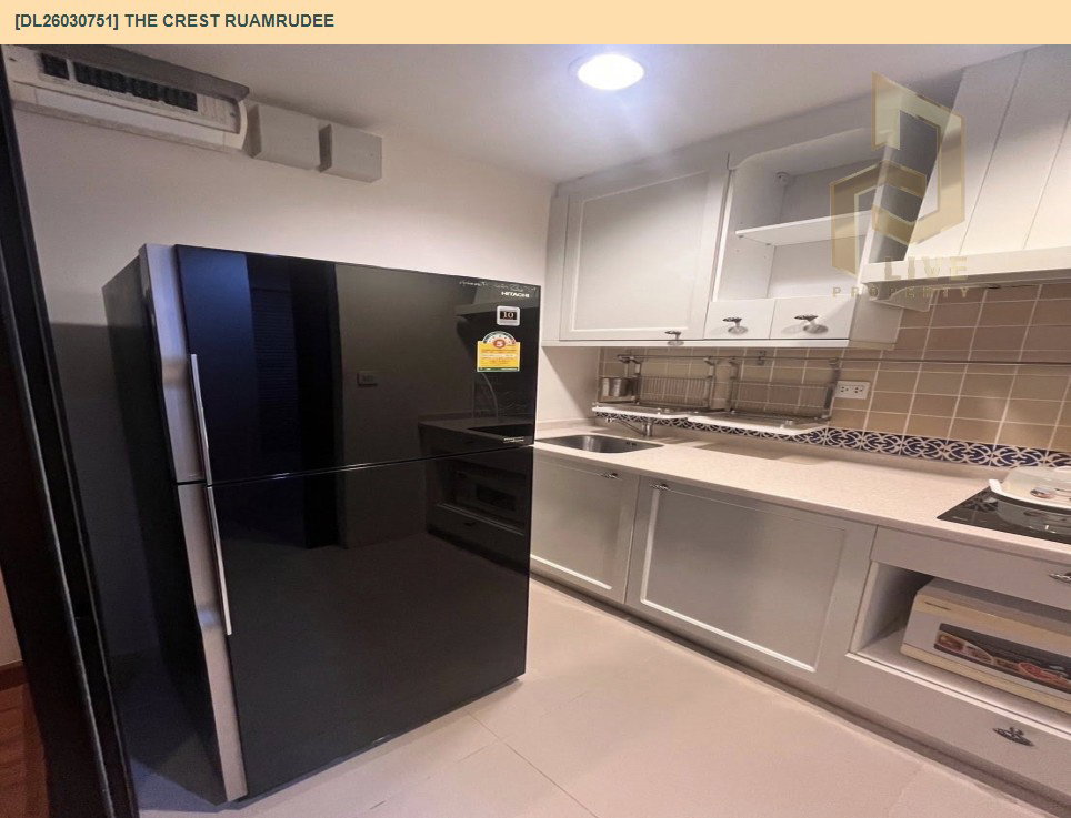 รูป DL26030750 ให้เช่าคอนโด เดอะ เครสท์ พหลโยธิน 11 (The Crest Phaholyothin 11) ใกล้ BTS อารีย์ พร้อมเข้าอยู่ โทรด่วน 0656133286 LineID @534wlwof - รูปที่ 5/7