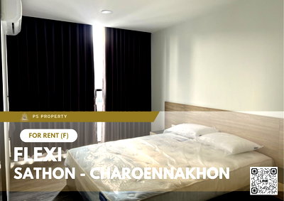 Condos for rent : For Rent ✨ Flexi Sathon - Charoennakhon ✨ Fully furnished with appliances, near BTS Krung Thon Buri.