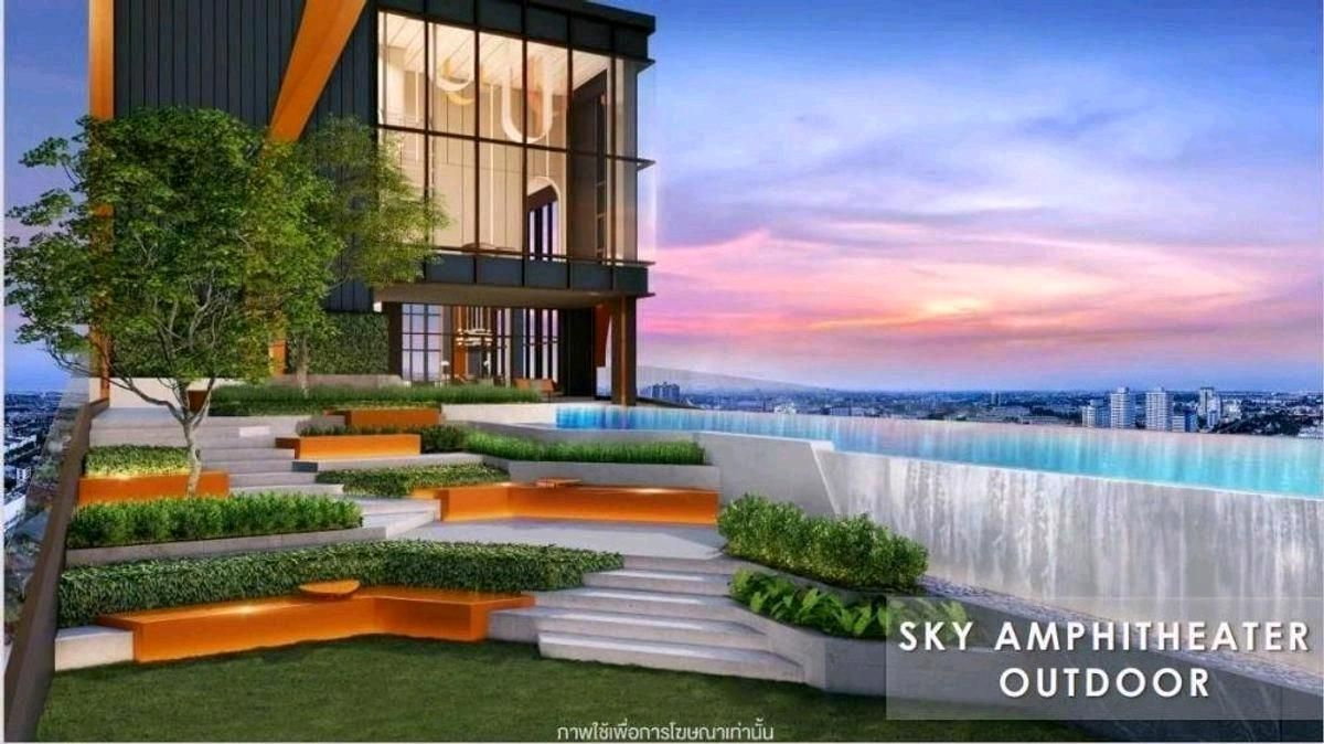 picture ✨🚄 Duplex For Rent Origin Plug and Play Ramkhamhaeng Triple Station ✨ ready to move - 23/24