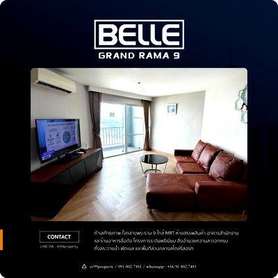 Condos for rent : For rent Belle Rama 9  Ready to move in