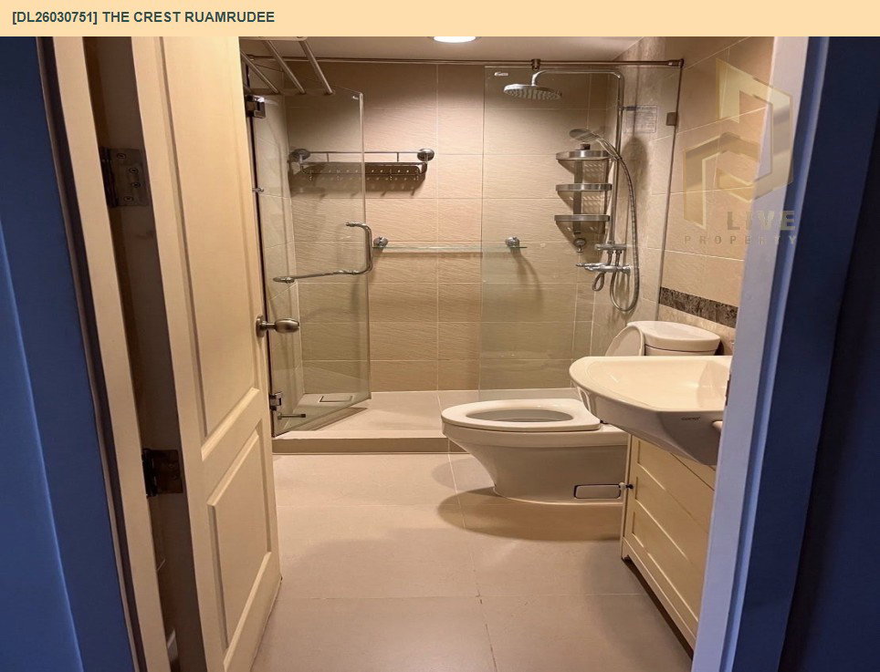 รูป DL26030750 ให้เช่าคอนโด เดอะ เครสท์ พหลโยธิน 11 (The Crest Phaholyothin 11) ใกล้ BTS อารีย์ พร้อมเข้าอยู่ โทรด่วน 0656133286 LineID @534wlwof - รูปที่ 7/7