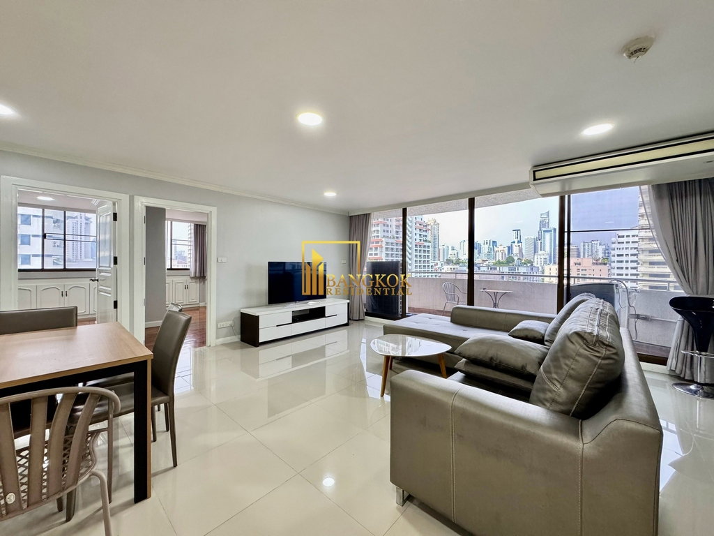 รูป Supalai Place | Bright 2 Bed Condo For Rent in Phrom Phong - BR18260CD - รูปที่ 2/35