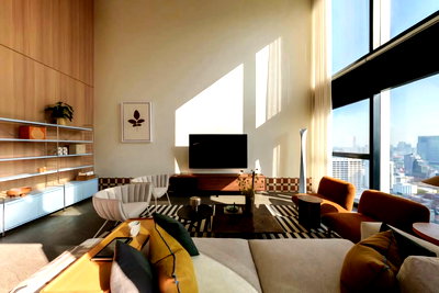 Condos for rent : 📣📣 For rent The Lofts Silom Duplex 2 Bebrooms near  BTS Surasak