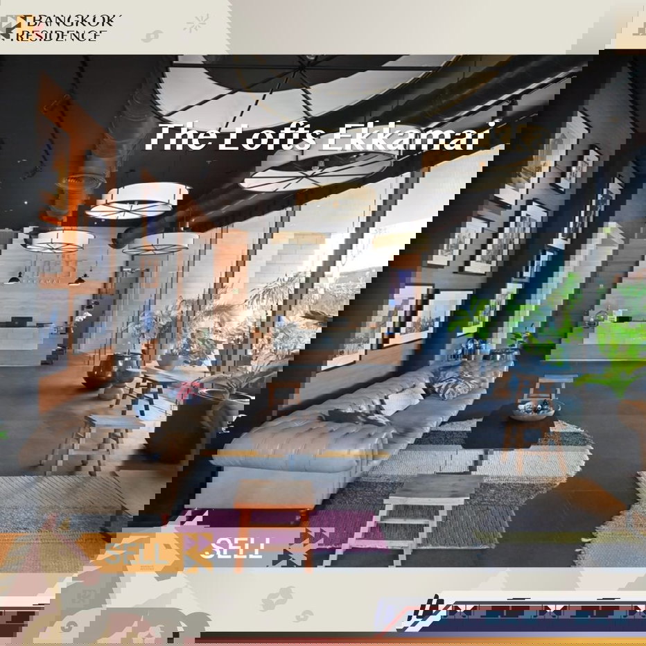 รูป 🔥 ยูนิตฮอต! ห้องวิวโล่ง ราคาต่ำกว่าตลาด! - The Lofts Ekkamai ใกล้ Bts เอกมัย - รูปที่ 1/5