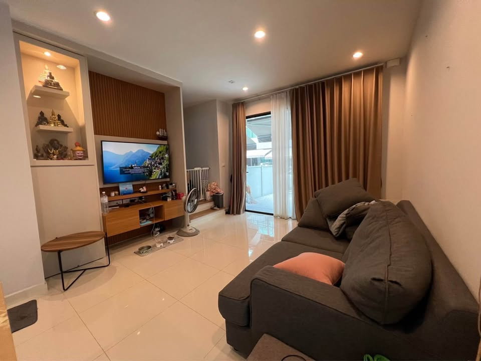 picture For rent Baan Klang Muang Ratchaphruek contact LINE OA : @313fajed - 1/14
