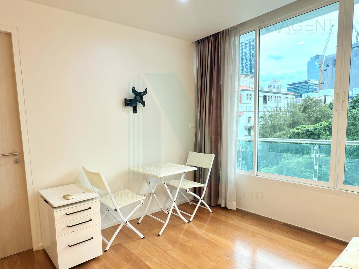 รูป 🚩 ให้เช่าคอนโด โฟคัส ออน ศาลาแดง อาคาร 1 ชั้น 7 1 ห้องนอน ขนาด 42 ตรม ใกล้ โรงแรมดุสิตธานี - รูปที่ 2/8