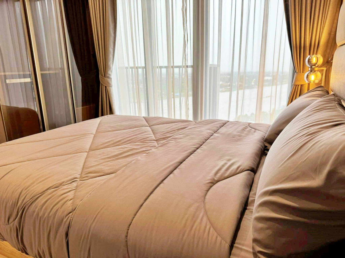 รูป ห้องจริง✨เช่าคอนโด สัญญา 1 ปี✨🛋️🛌เดอะ โพลิแทน อควา - รูปที่ 3/12