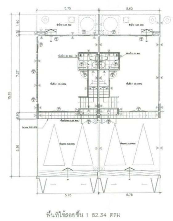 รูป ทาวน์เฮ้าส์ สำหรับขาย ทาวน์เฮ้าส์ โครงการ เอช ลิฟวิ่ง สเปซ ชลบุรี - รูปที่ 16/19