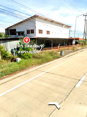 ที่ดิน เมืองสุพรรณบุรี สุพรรณบุรี : ชายที่ดินติดถนนใหญ่ จ.สุพรรณบุรี
