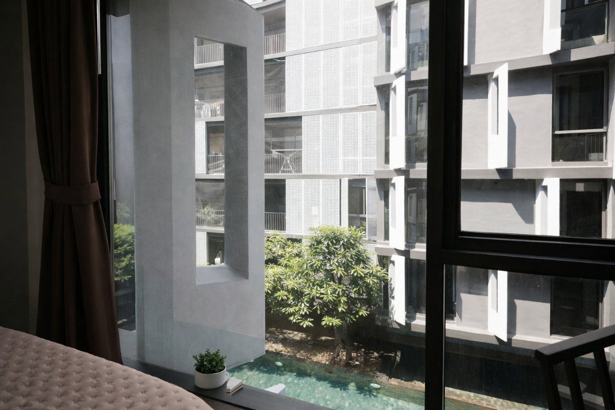 รูป 🍀🍀 Fully furnished💝 ให้เช่า📌 ไซมิส จอยญ่า (Line: @rent2022) MRT เพชรบุรี พร้อมเข้าอยู่ 🔖A10885 - รูปที่ 9/13